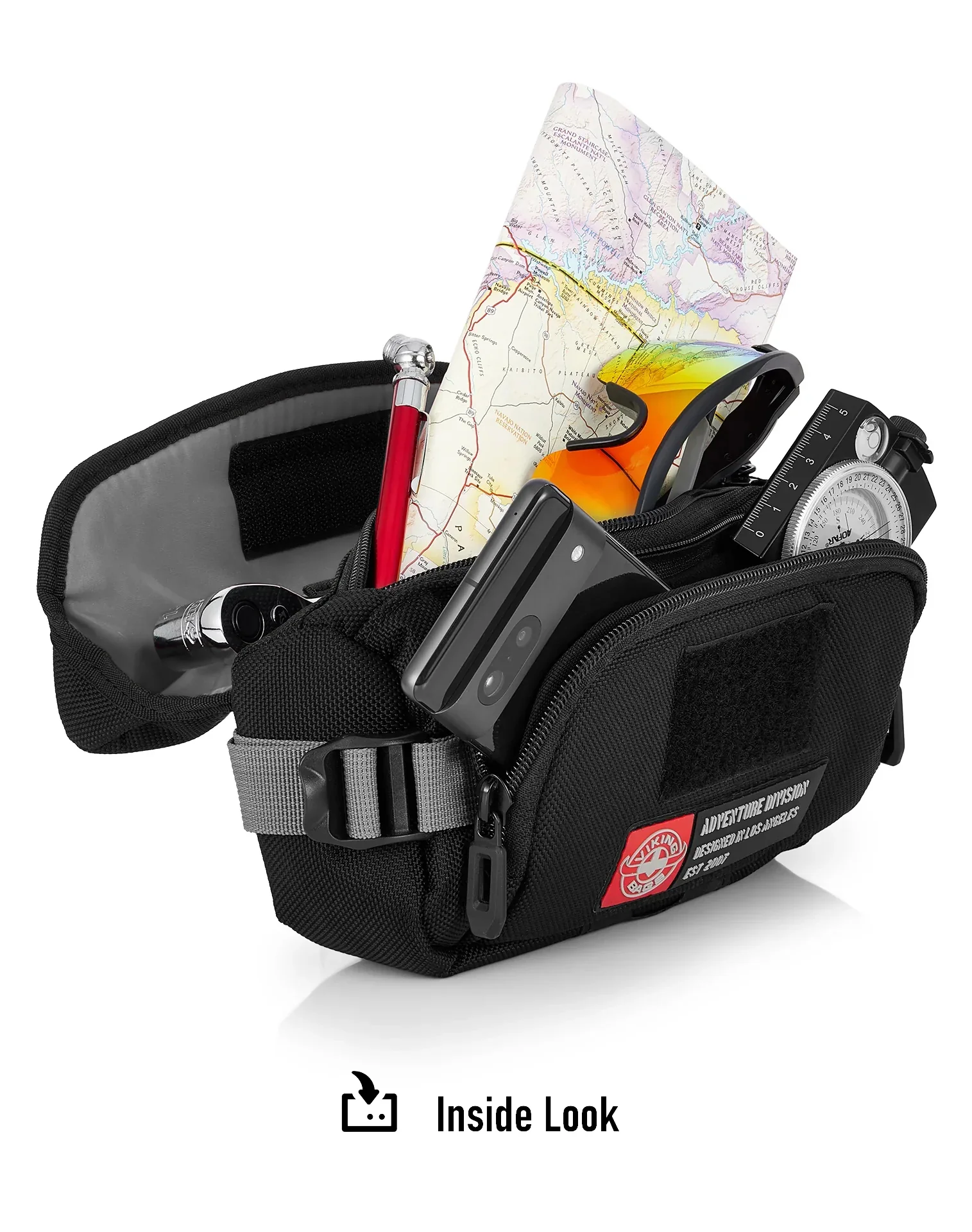 1L - Explorer Handlebar Bag For Adventure Touring Motorcycle - Image 10