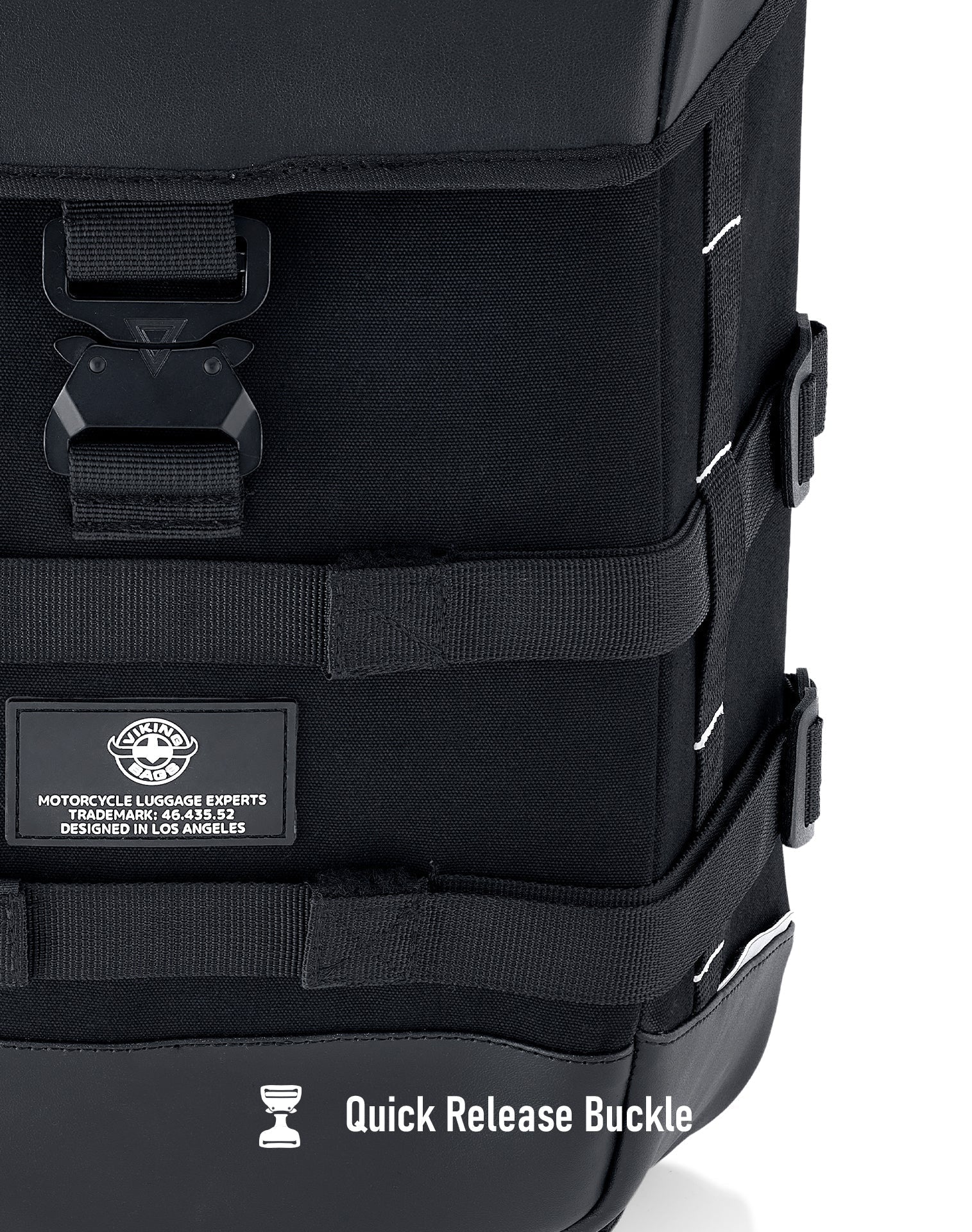 15L - Incognito Quick Mount Medium Solo Motorcycle Saddlebag (Left Only) for Harley Softail Sport Glide FLSB - Image 8