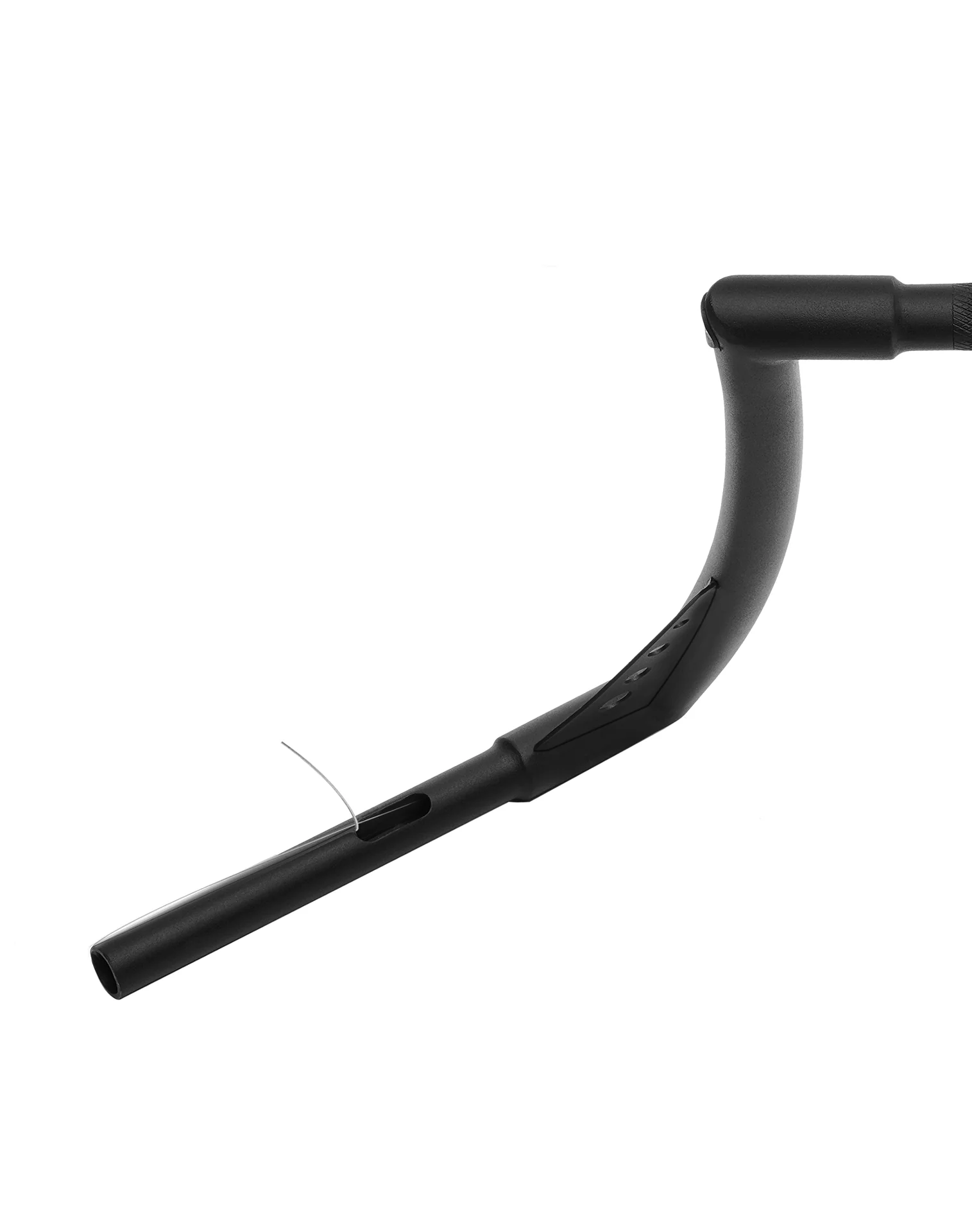 Viking Iron Born 12" Handlebar for Harley Softail Deluxe FLSTN Matte Black - Image 5