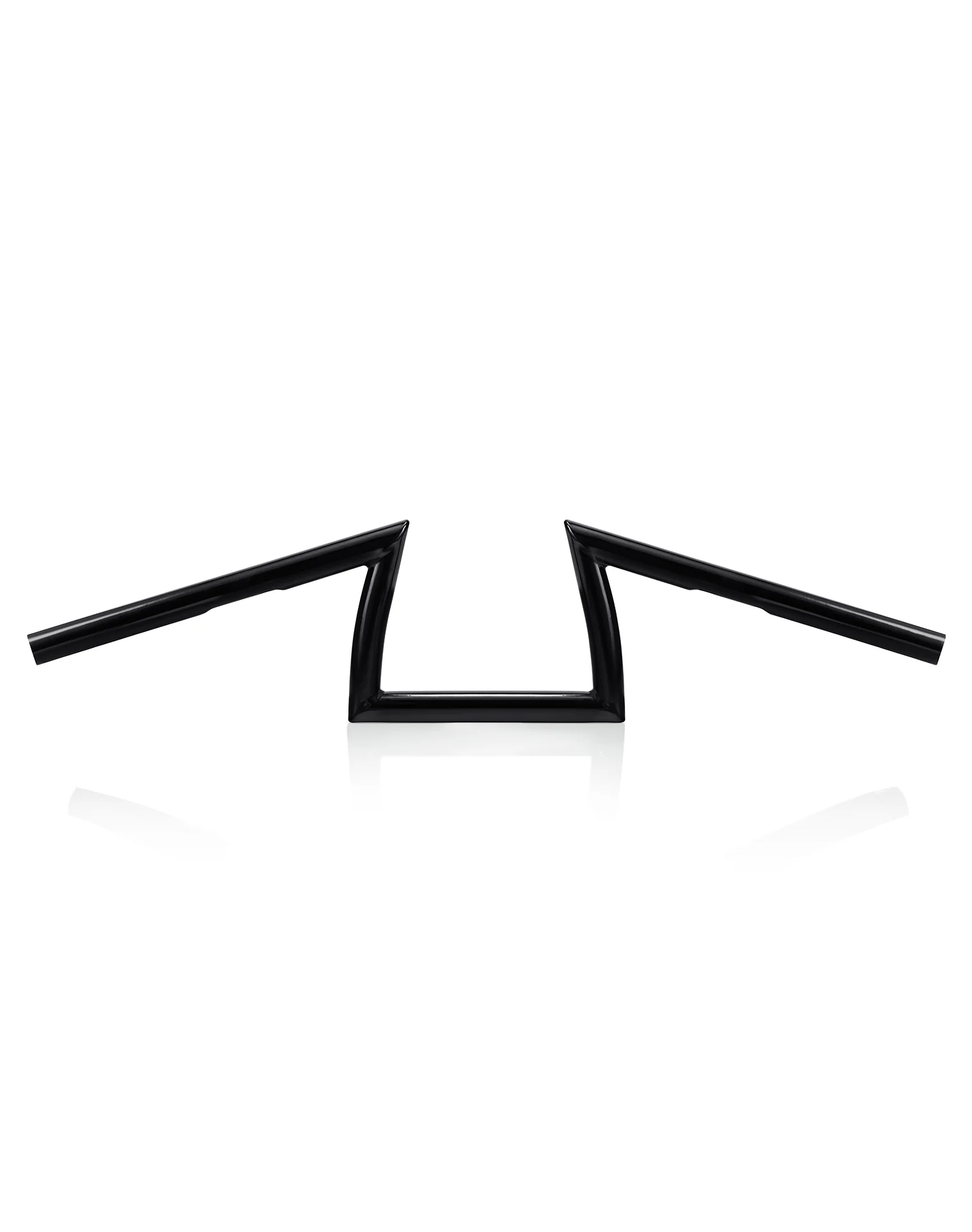 Viking Iron Born Z Handlebar For Harley Softail Custom FXSTC Gloss Black - Image 4