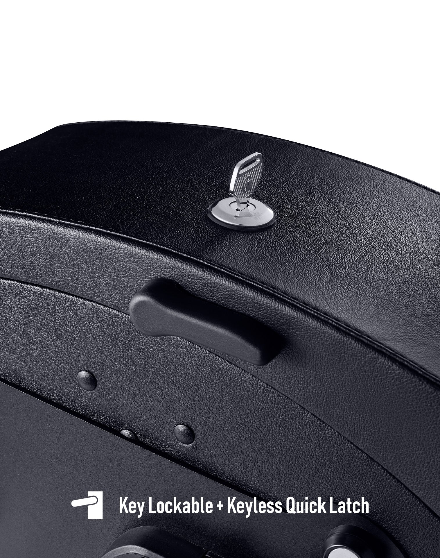24L - Ironclad Quick-Mount Medium Harley Sportster 1200 Custom XL1200C Leather Wrapped Hard Saddlebags - Image 13