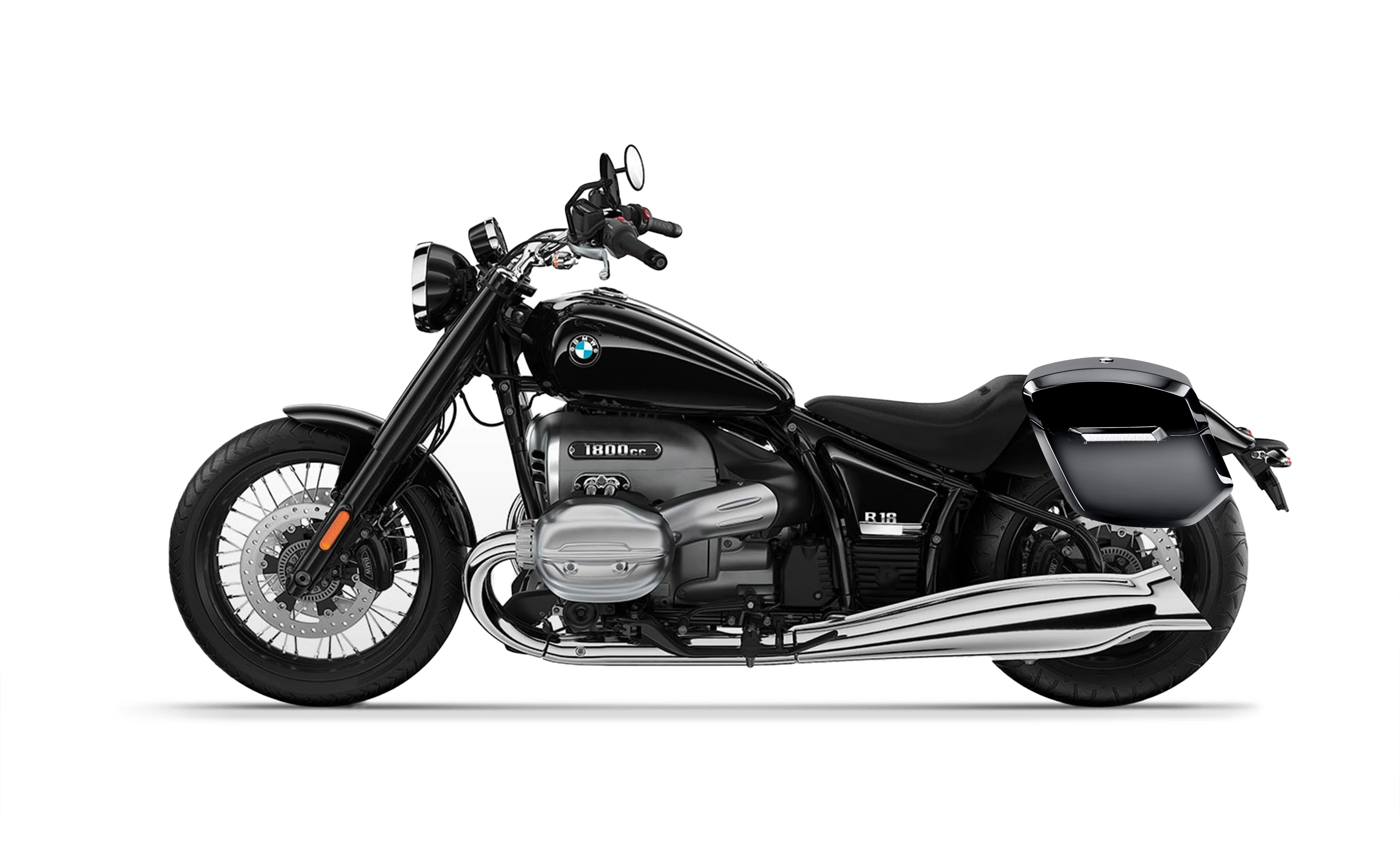24L - Ironclad Quick-Mount Medium BMW R18 Painted Hard Saddlebags - Image 2