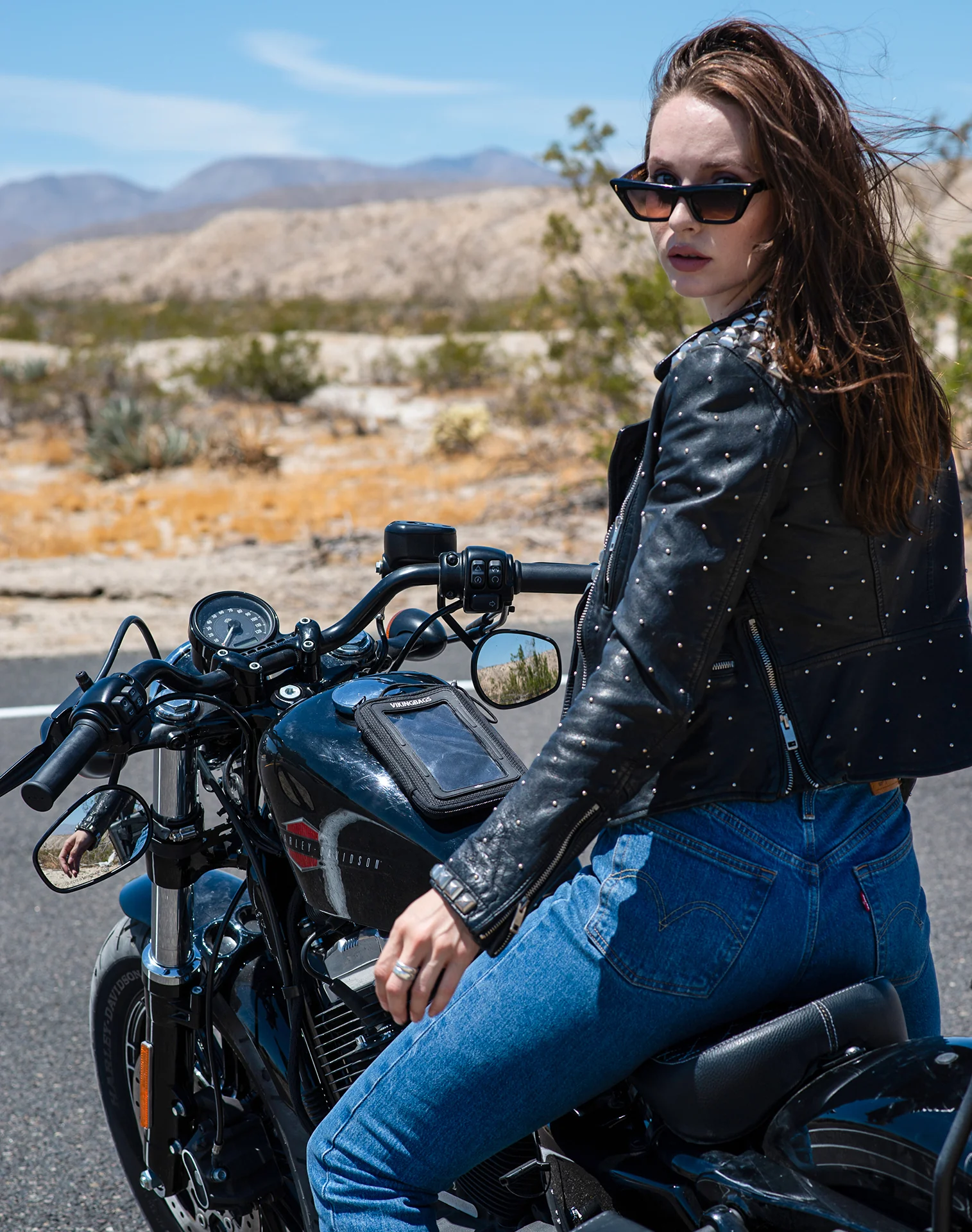 Viking Magnetic Triumph Motorcycle Tank Bag - Image 3