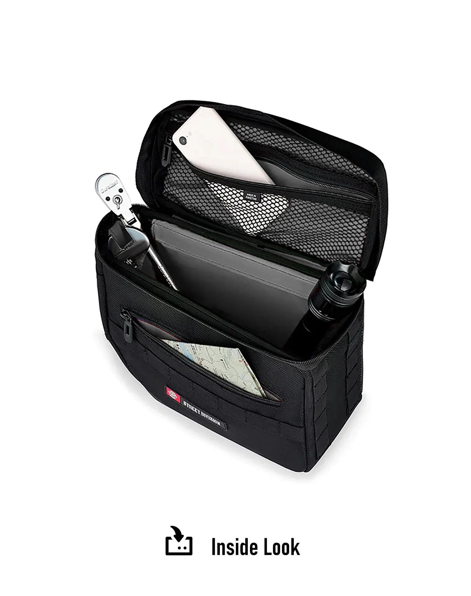 10L - Patriot Small Motorcycle Throw Over Saddlebags for Harley Softail Standard FXST/I - Image 6