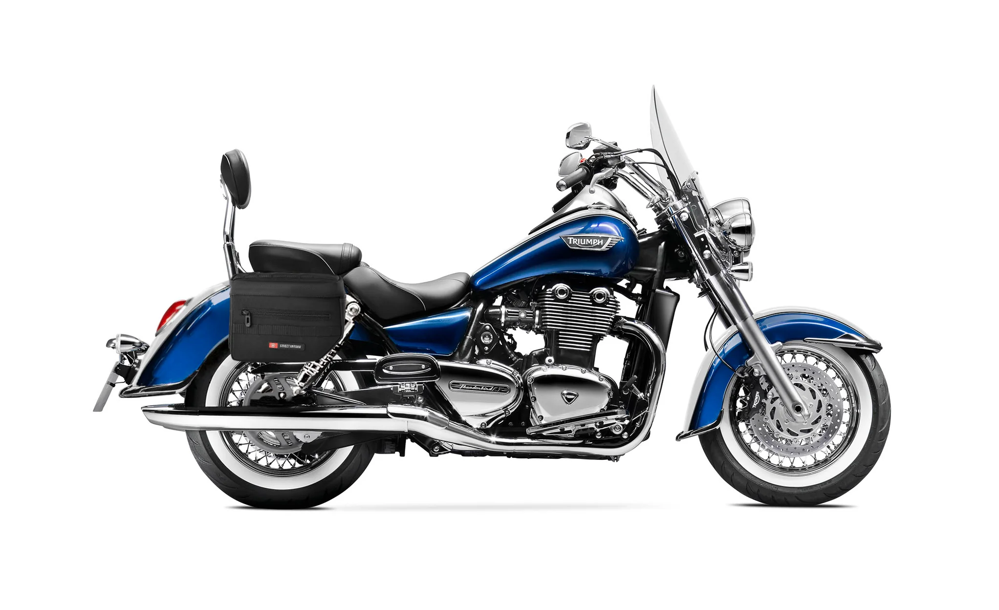10L - Patriot Small Triumph Thunderbird LT Throw Over Saddlebags - Image 2