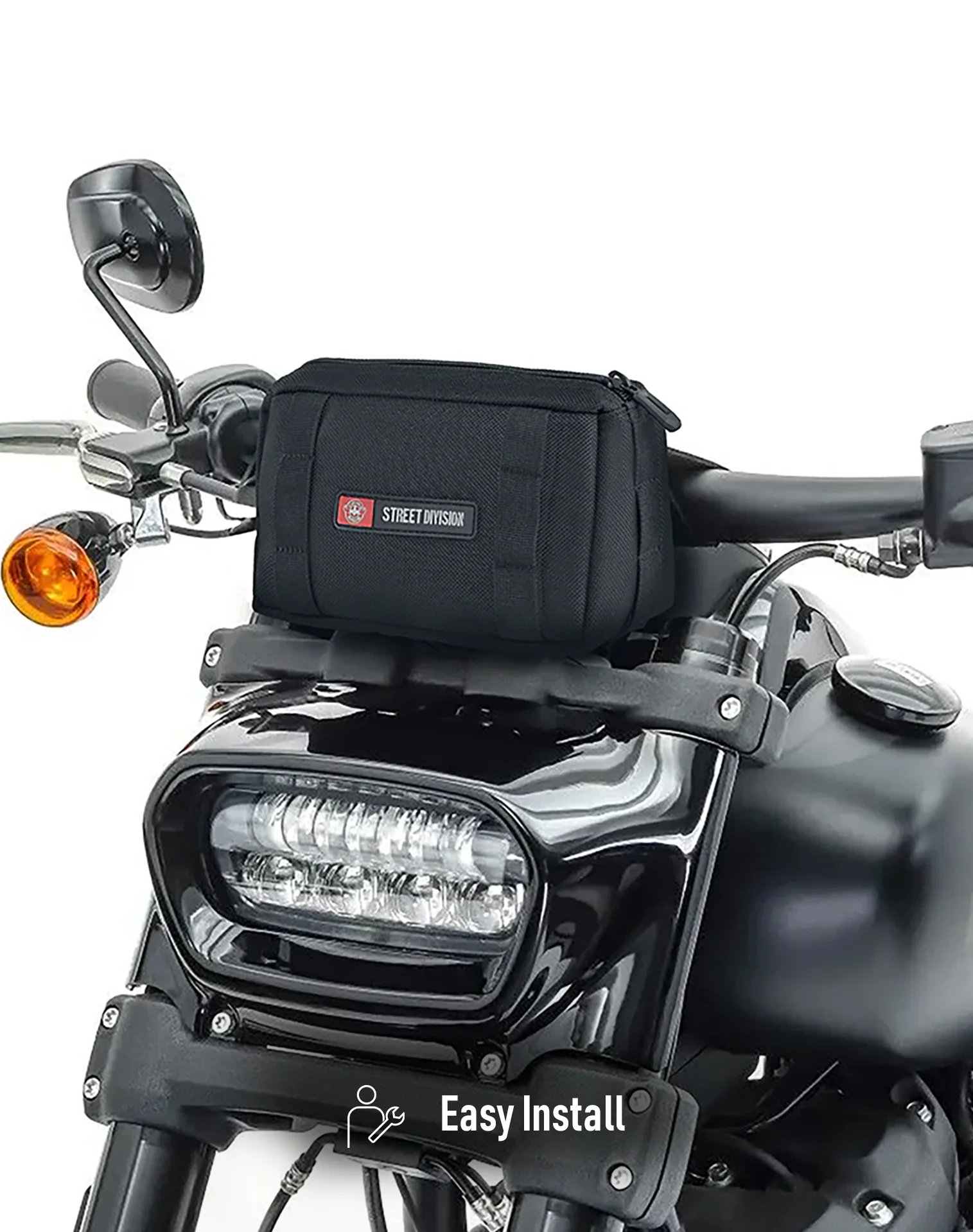 2L - Patriot Victory Motorcycle Handlebar Bag - Image 8