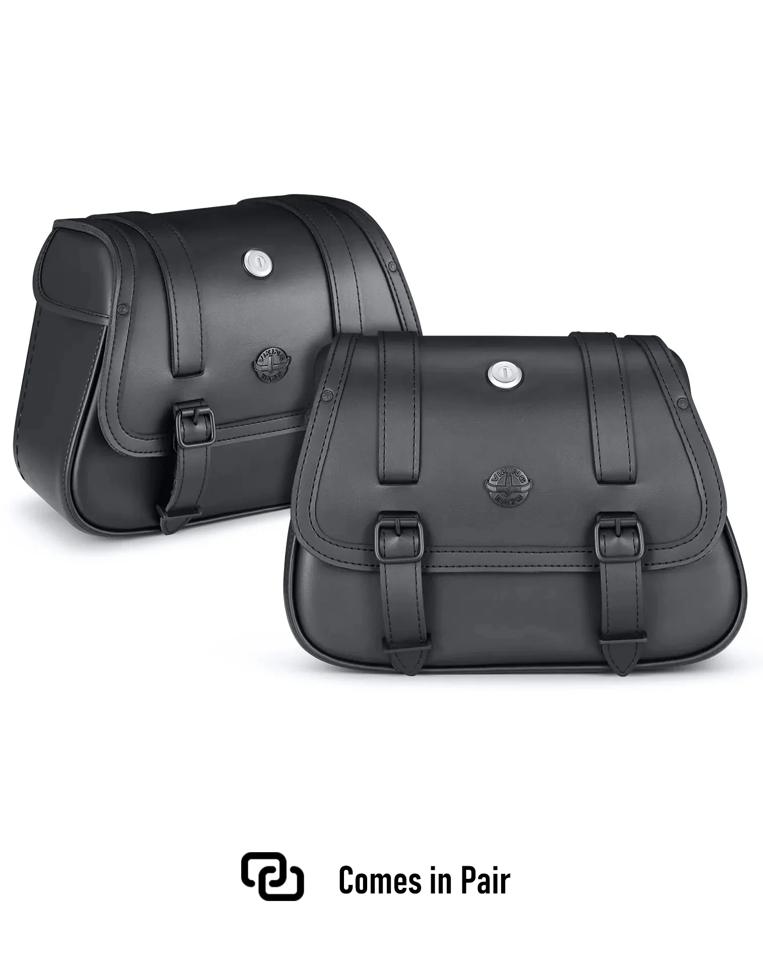 25L - SpiritBlade Large Indian Scout Rogue Sixty Leather Motorcycle Saddlebags - Image 9