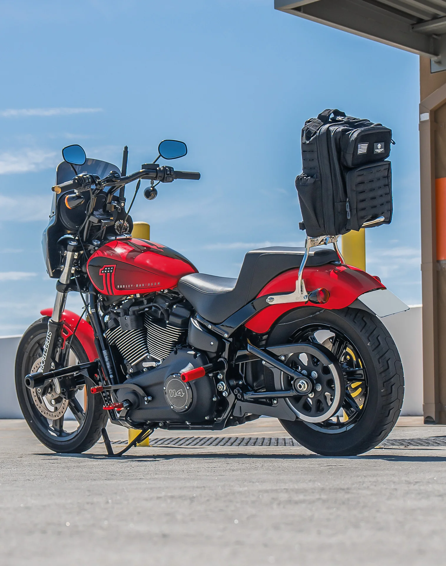 45L - Tactical XL Motorcycle Sissy Bar Backpack - Image 3