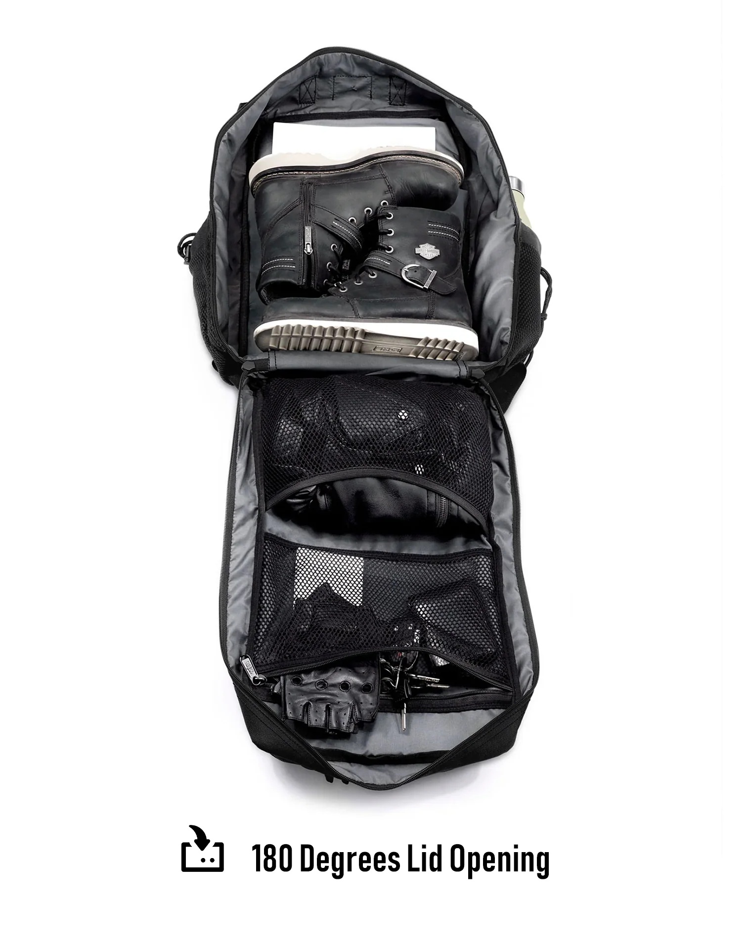 45L - Tactical XL Motorcycle Tail Bag - Image 11