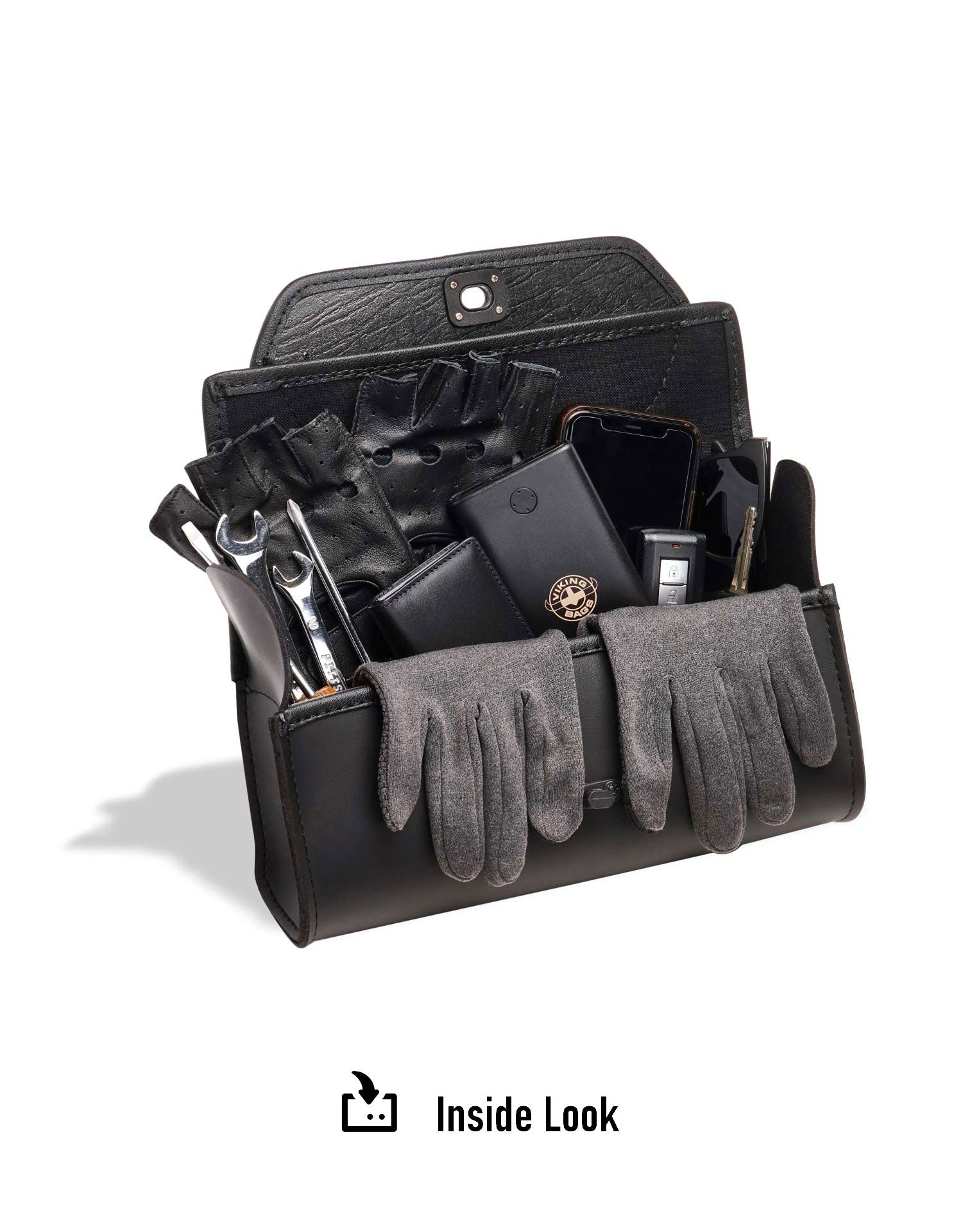 2L - Twist Essential BMW Leather Motorcycle Tool Bag - Image 8
