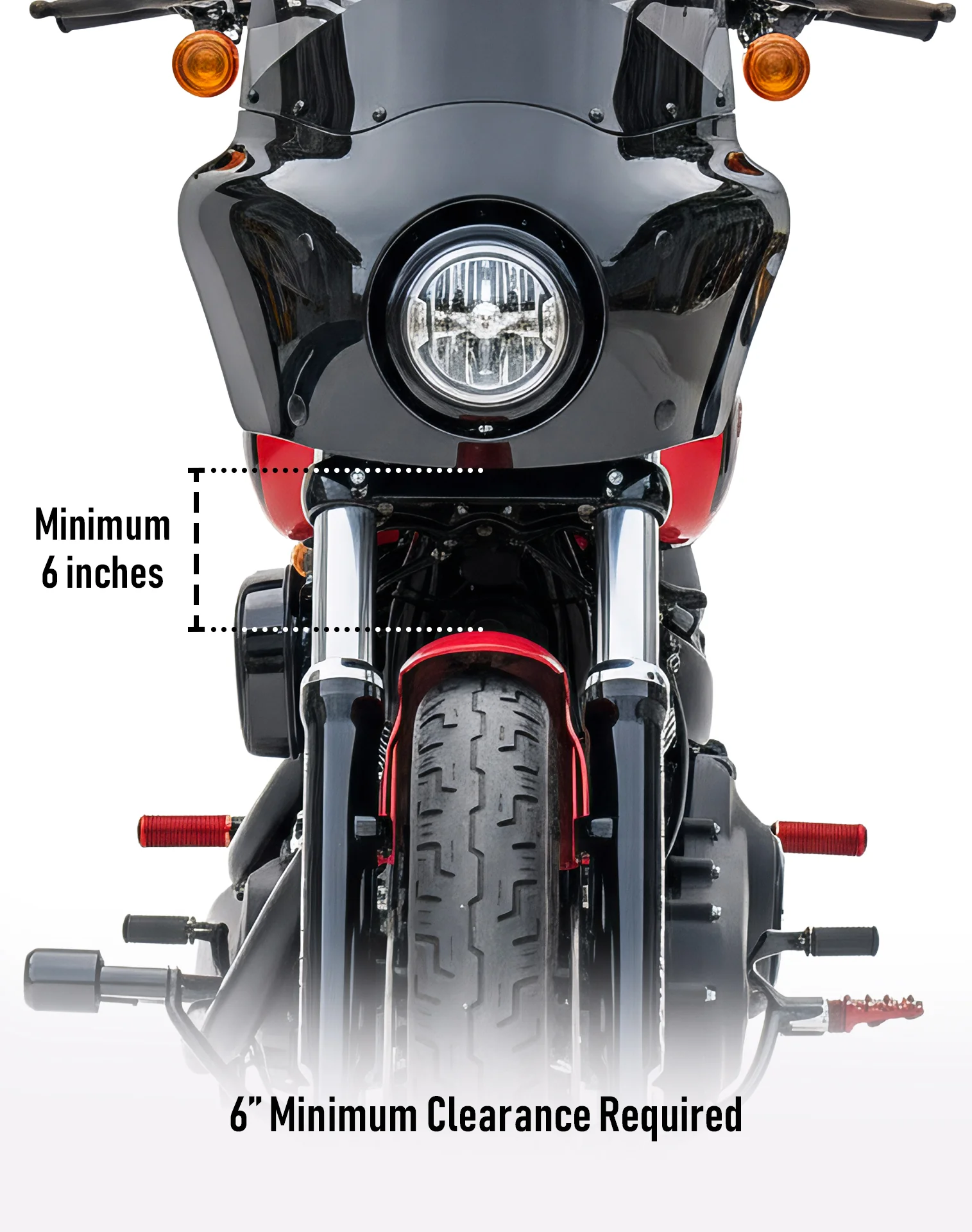 2L - Twist Essential Kawasaki Leather Motorcycle Fork Bag - Image 6
