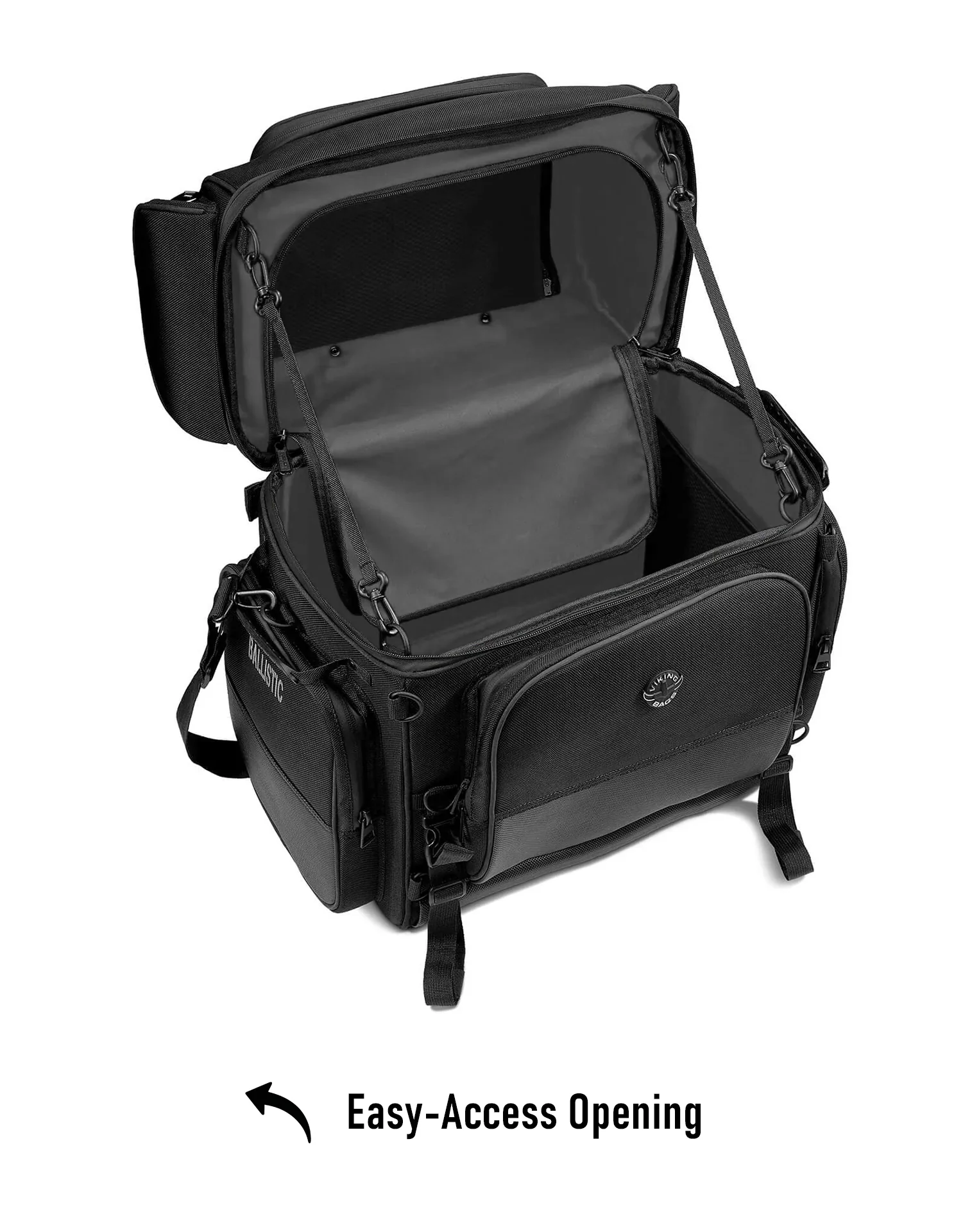 57L - Voyage Premium XL Hyosung Motorcycle Tail Bag - Image 7