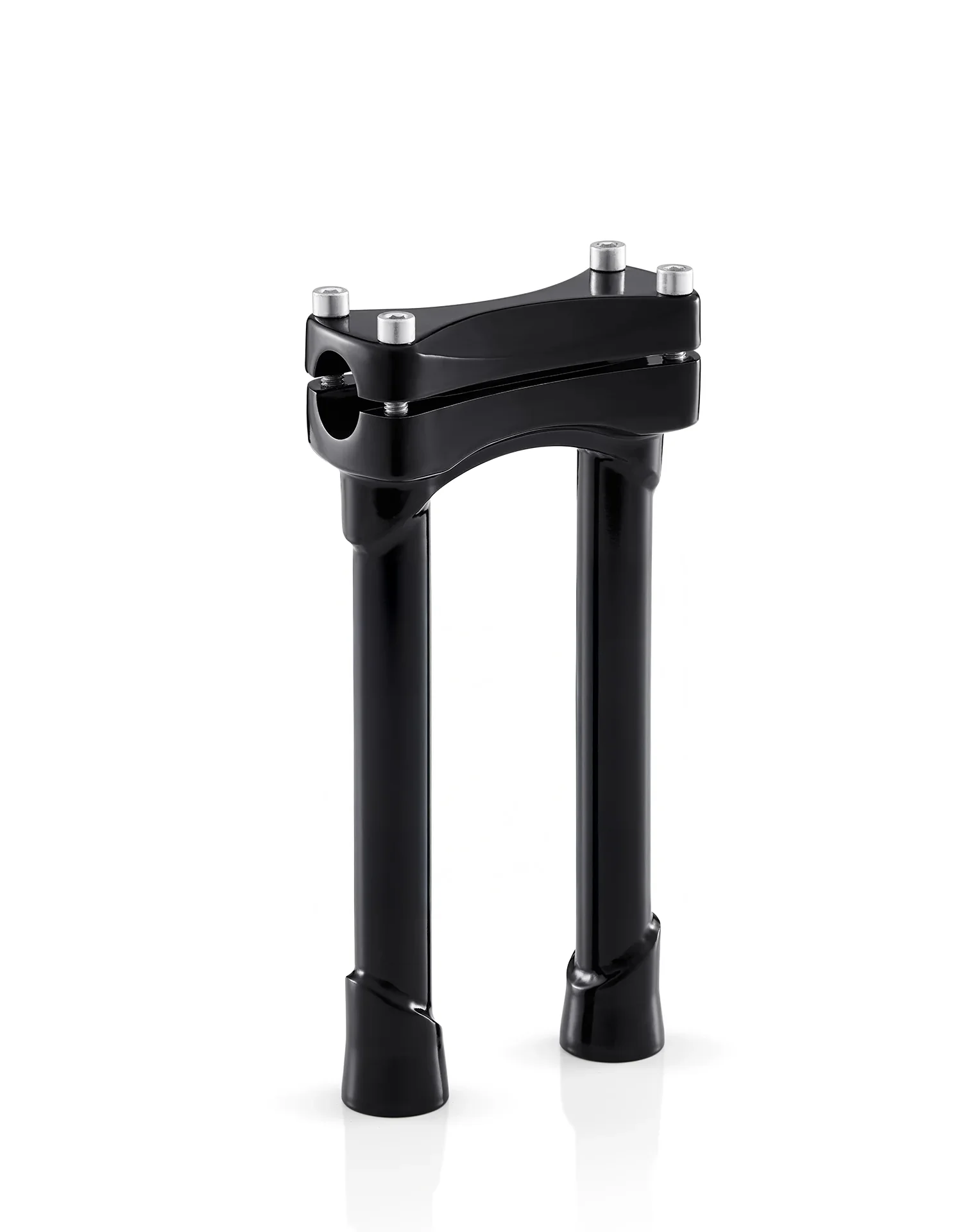 Viking Warlock 10" Handlebar Risers for Harley Dyna Low Rider FXDL/I Gloss Black
